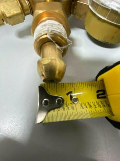 Used Radnor TPR250-500-580 Victor Style Nitrogen Purge Regulator w/ 122" Hose