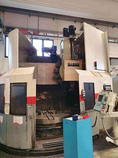 Usata TORNIO VERTICALE TOS SKQ 20 CNC