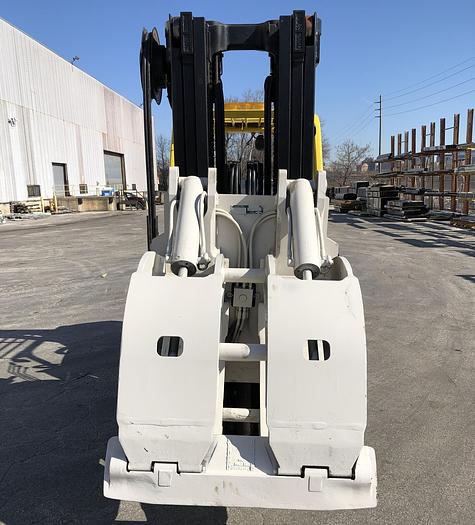 Used 12,000 POUND HYSTER MODEL S120FTPRS ROLL CLAMP TRUCK MFG. 2012