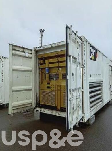 Used 1.40 MW 2012 Used Caterpillar XQ1475G Natural Gas Generator Sets