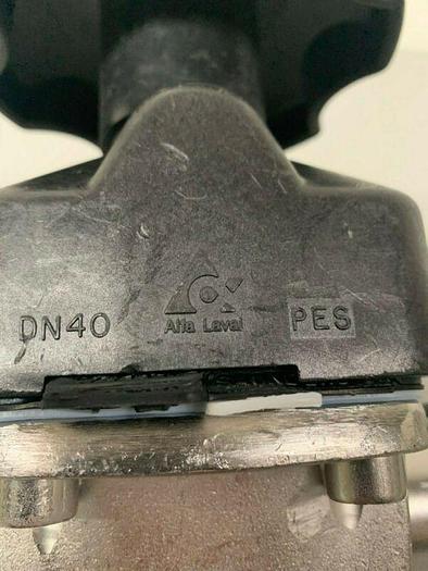 Used Alfa Laval Stainless Steel Diaphragm Valve w/ 2" Sanitary Fittings