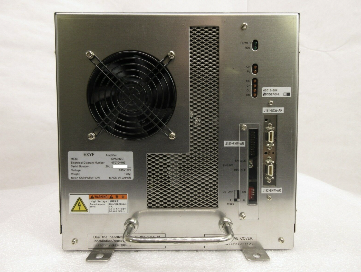 Used Nikon 4T070-403 EXYF Amplifier SPA392C NSR-S620D ArF Immersion Scanner Used