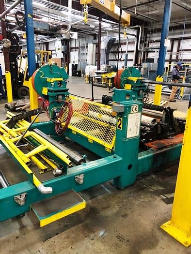 Used 54" Dusenbery 616MP 3 Ply Add Roll Slitter