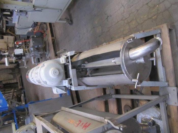Used Pulper, Finisher, Brown, Mdl 100, 2 HP, Paddle, #S738681