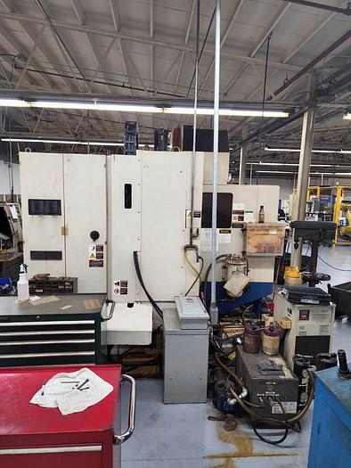 Used Doosan Daewoo 4th Axis Vertical Machining Center Model: DMV-4020