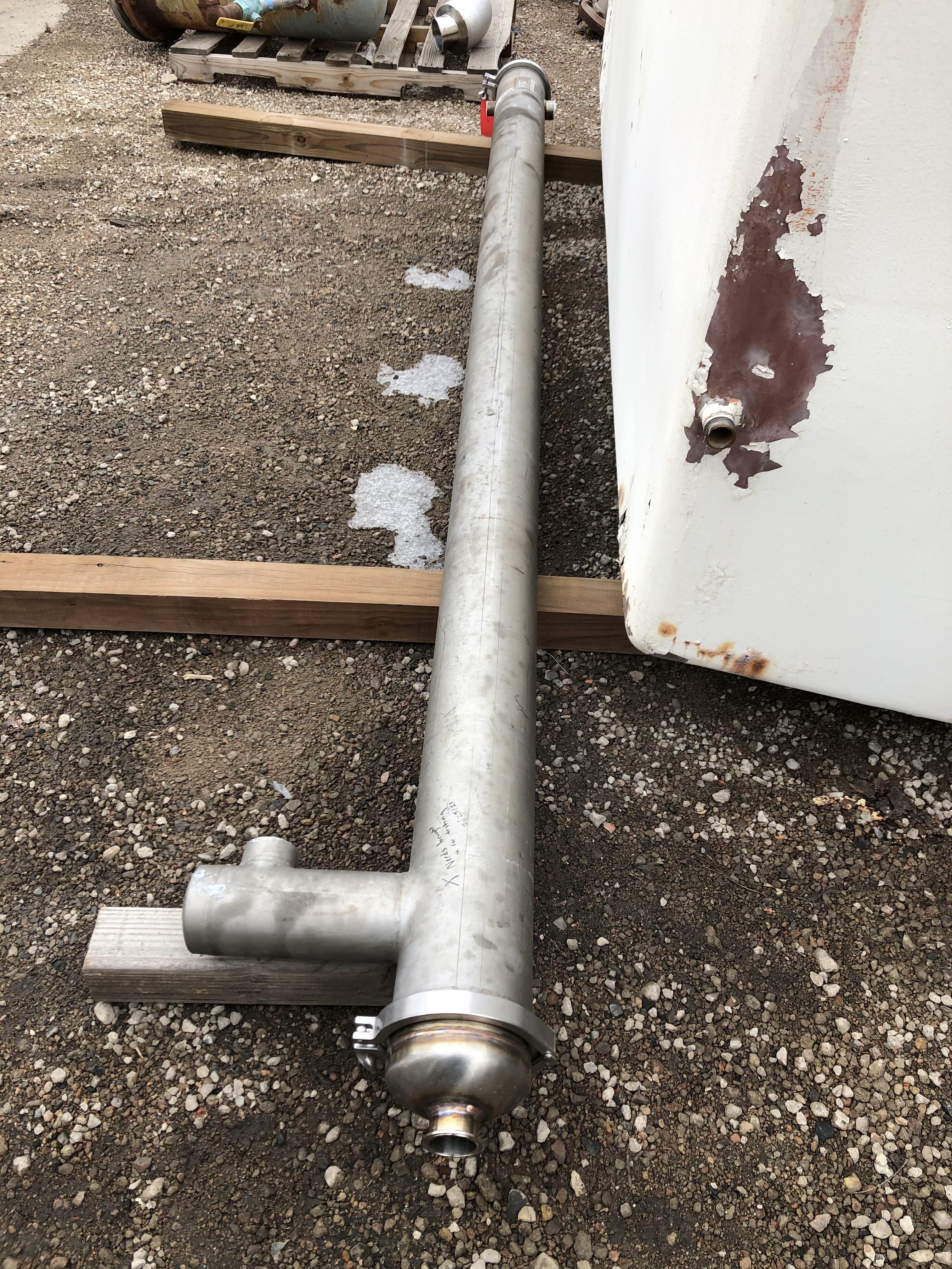 Used 32 SQ FT SHELL &amp; TUBE HEAT EXCHANGER