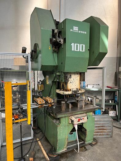 Used  ROSS 100ton Mech. Press + feeds
