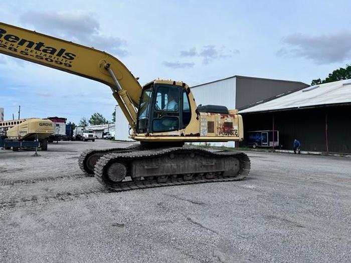 Used 2002 KOMATSU PC270LC-6L LONG REACH EXCAVATOR