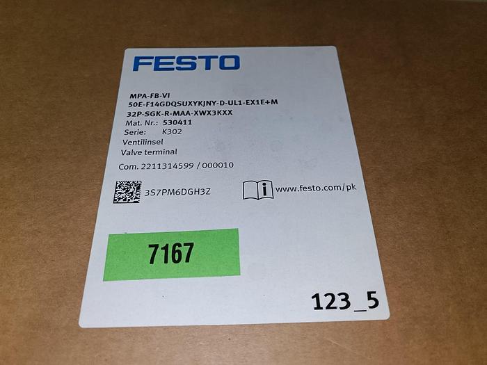 Ventilinsel, Ventilbaugruppe, 50E-F14GDQSUXYKJNY…., Festo, neu