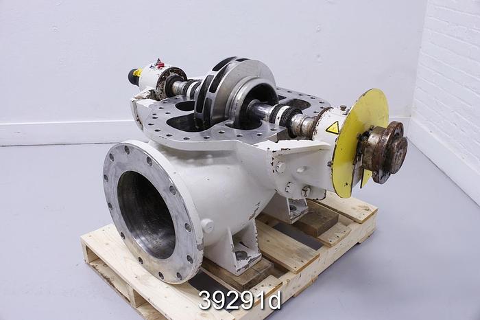 Used Sulzer ZPP10-250 Split Case Pump, Duplex Steel Casing, 10x12 #39291