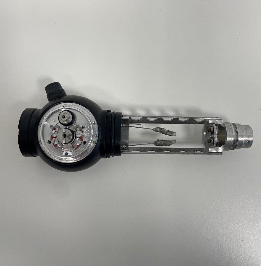 Used Olympus control body with angulation drum for CYF-200