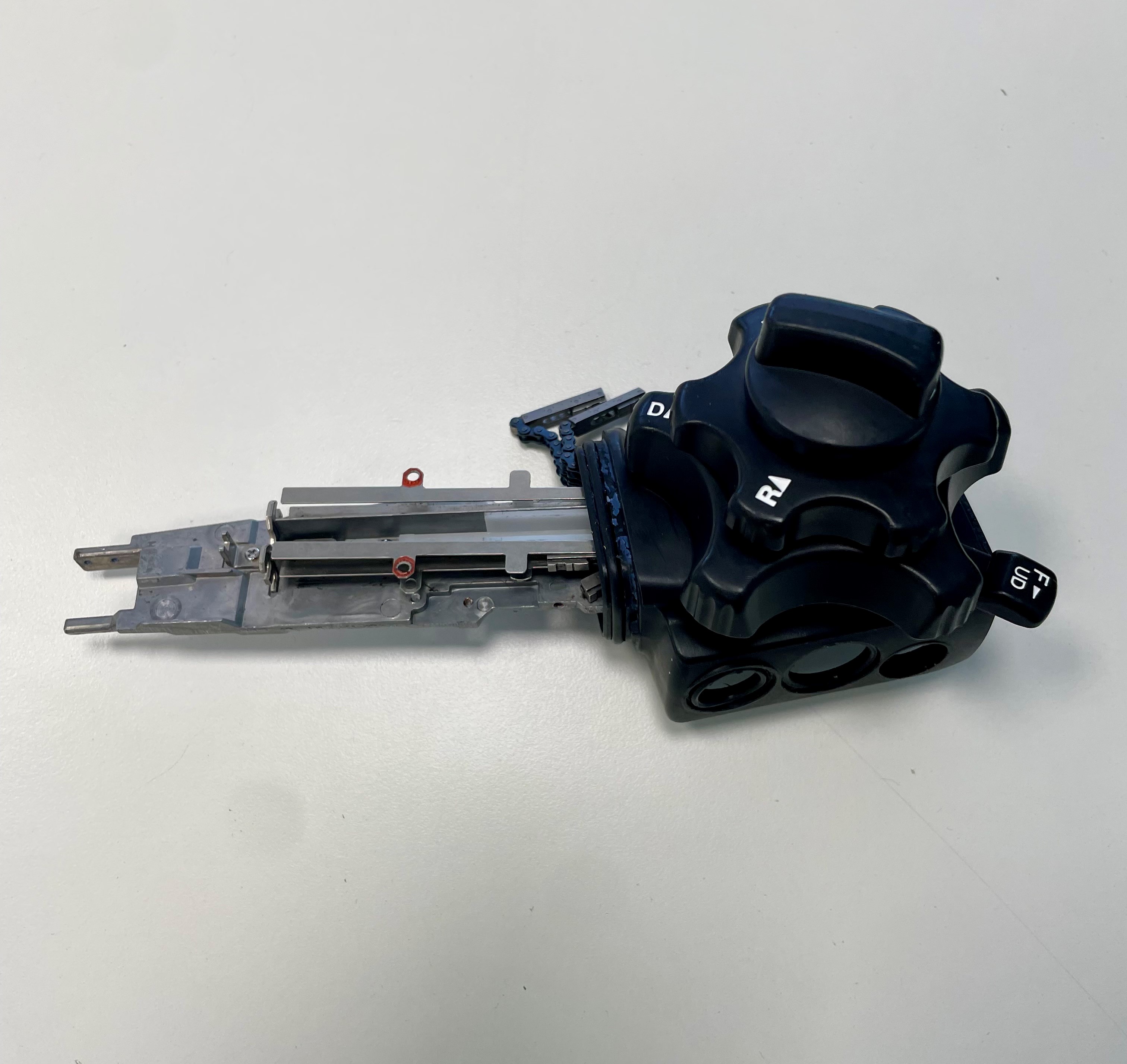 Used Olympus 145 series, 160 series, 180 series control body assembly with angles