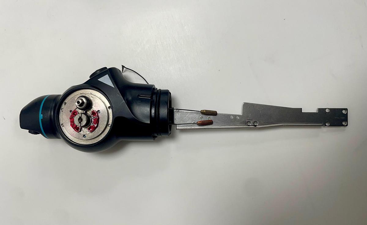 Used Olympus control body with angles for CYF-V2R