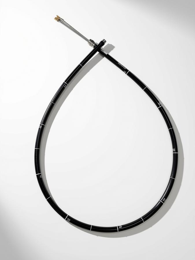 Used Olympus insertion tube with coil pipe and fittings for GIF-EZ1500