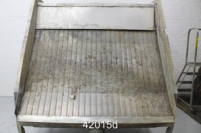 Used Bauer Hydrasieve Inclined Thickener, 71.5" Width, .04" Slots #42015
