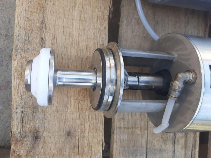 Used Valve, Shut-Off, 2-1/2", Stainless Steel, Alfa Laval, Unique 7000 #S744657