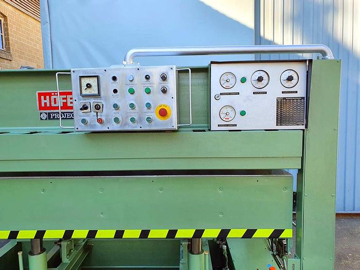 Used 1984 Höfer Austria Höfer solid wood moulding and veneer press MHP 50