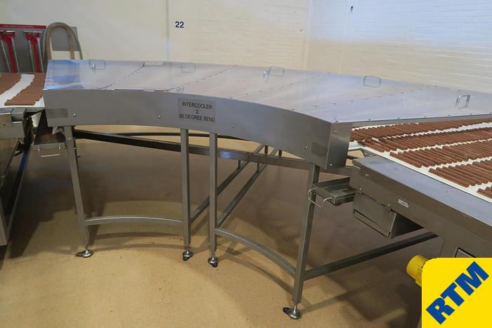 Used Enrobing Line, Cooling Tunnels & Temperers