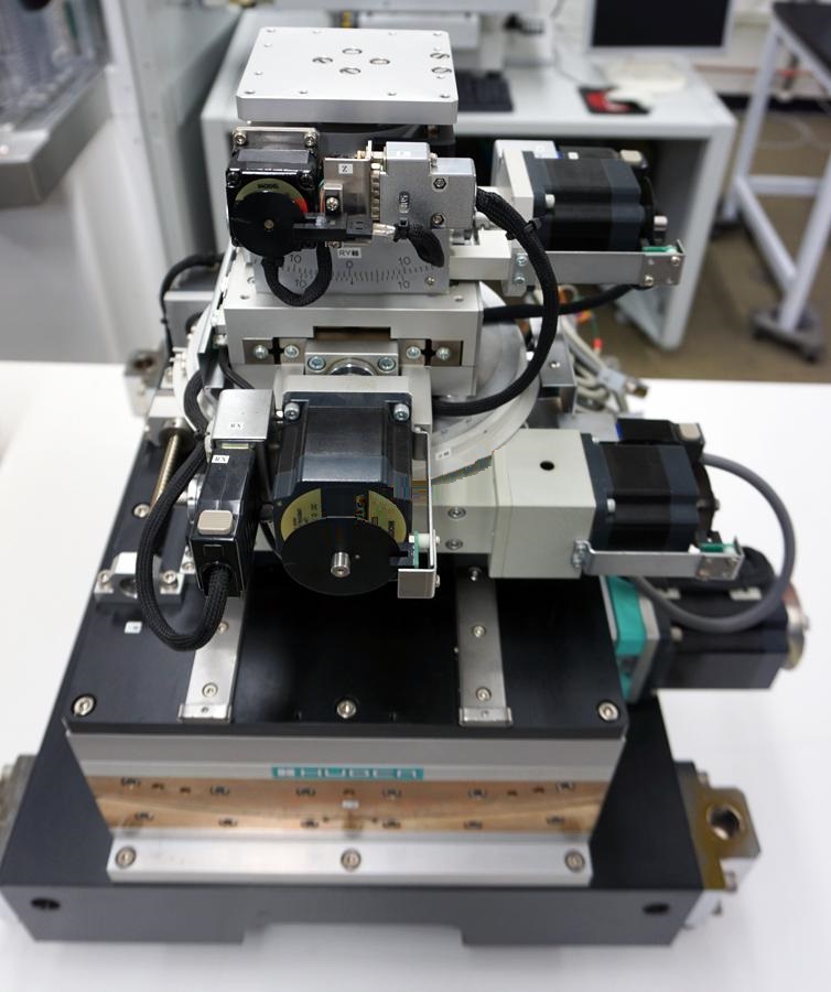 Used Huber GmbH 6-axis motorized stage with encoders