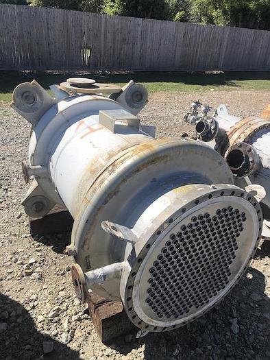 Used Used Southern Heat Exchanger Corp.  Approximately 441 sq ft. 316L stainless steel shell and tube heat exchanger.