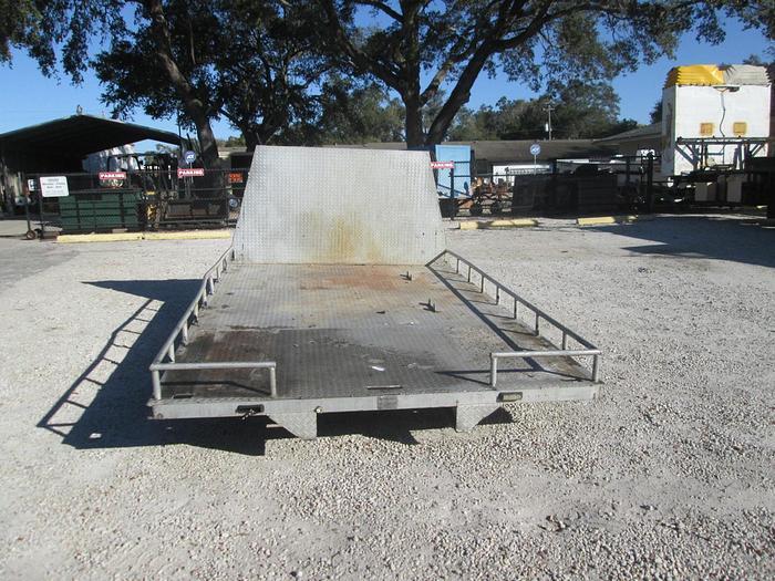 Used 8'x12' Aluminum Tred Plate Flat Bed Truck Body