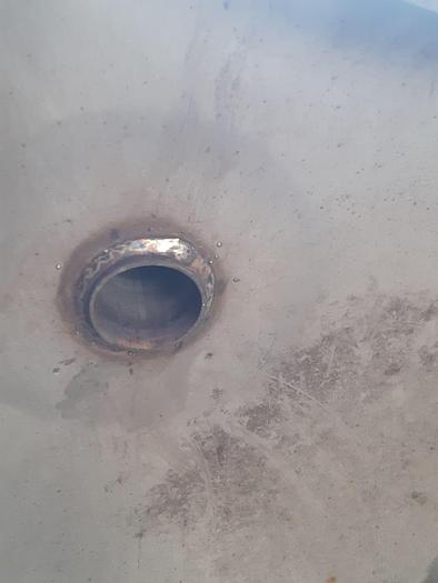 Used Tank, 2,300 Gallon, 304 S/st, 20 PSI, DT/DB, Morfab #S744376