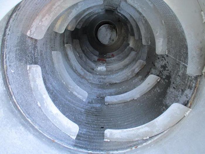 Used Lyco Sealed Drum Separator/Dewatering Reel; Md#SDS 15" dia x 48' long