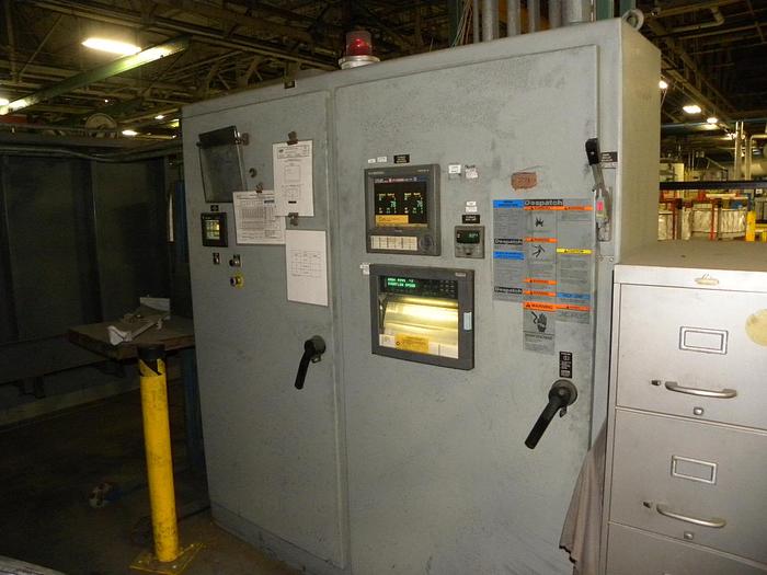 Used Despatch Drop Bottom Furnace 4' x 8' x 3' basket size