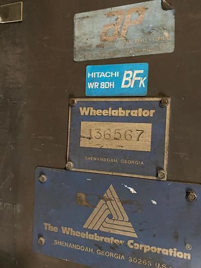 Used 1986 WHEELABRATOR MT-1500 60" Table Blast