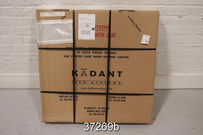 Used Kadant Doctor Blade, KF Biovick Super .075"x3x124 #37269