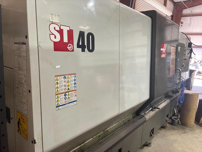 Used 2012 HAAS ST-40 CNC Turning Center with Programmable Tailstock