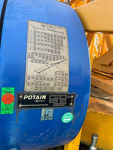 Used 2017 Potain IGO T 85 A