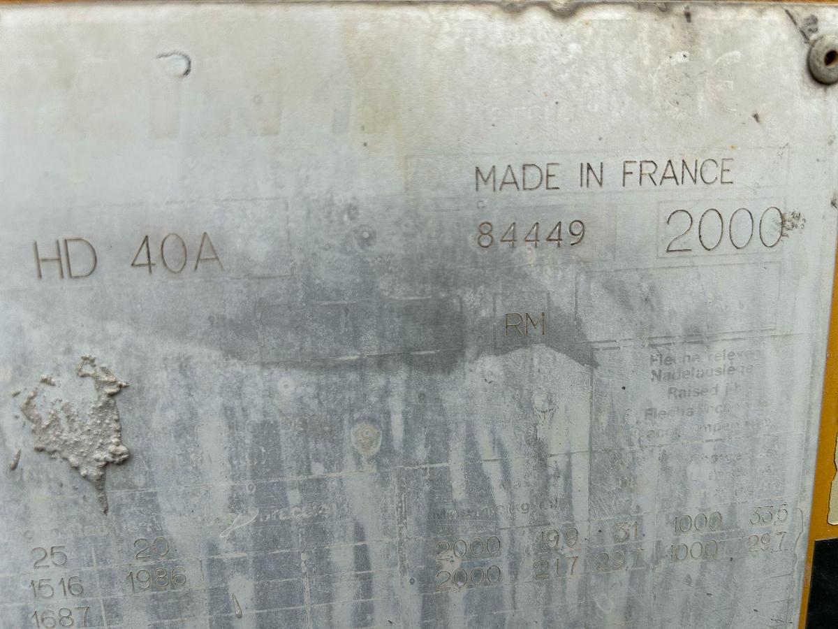 Gebraucht 2000 Potain HD 40 A
