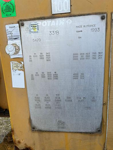 Used 1993 Potain GTMR 331 B