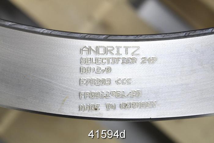Used Andritz 24P Pressure Screen Basket, .078 Holes #41594