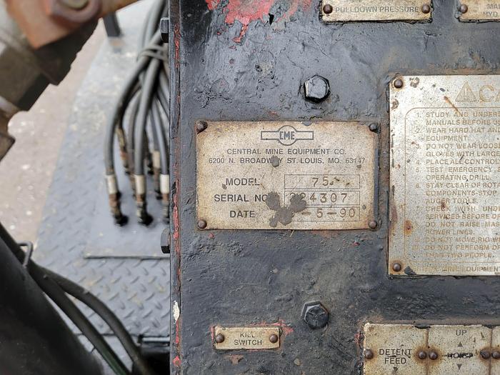 Used 1990 CME 75 Drill Rig
