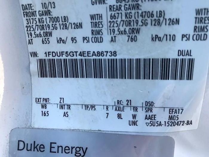 Used 2014 Ford F550 Altec AT40-M 45ft Material Handler Bucket Truck - C86738