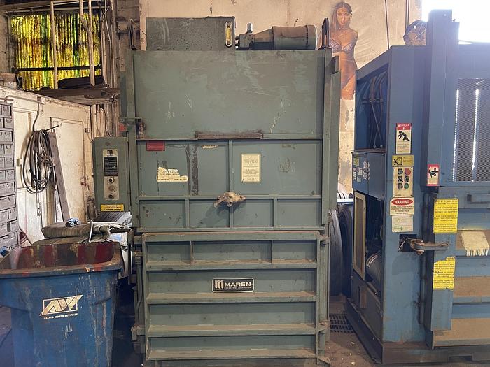 Used MAREN VERTICAL BALER