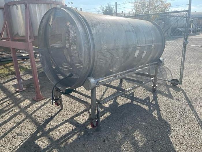 Used Stainless Steel Rotary Separator-Cooling Tumbler