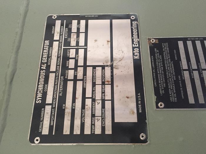 EMD KATO Generator sets.