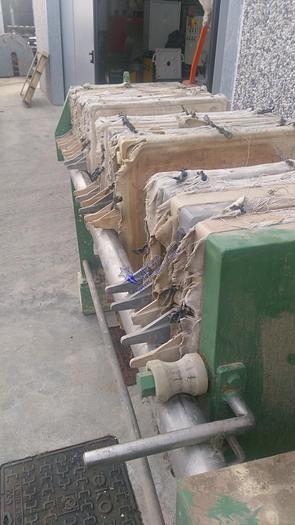 Used Filter press DIEMME mod. F500 KE
