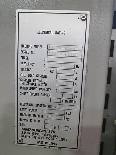 Used 2007 MORI SEIKI NT4200 DCG