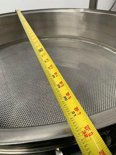 Used Kason K30-2-SS 30” Vibrating Screen Separator with Hopper & Valve 230/460V 3PH