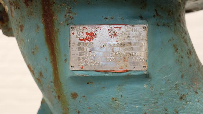 Used Goulds 3196 8x10x15G XLT-X Pump #44336