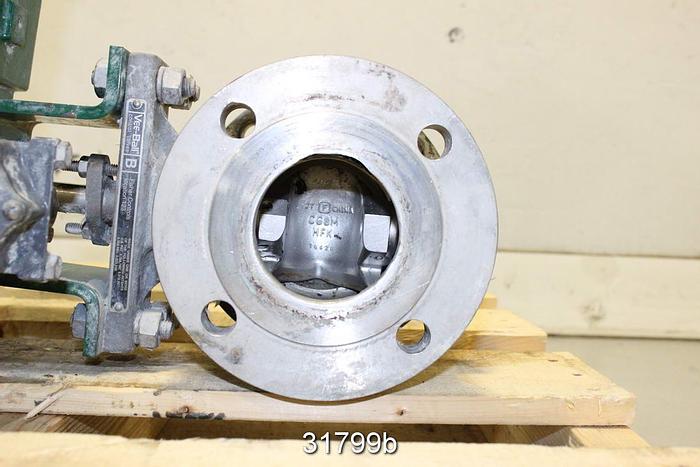 Used Fisher V150 Ser B 3" Veeball Control Valve #31799