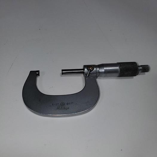 Used Mitutoyo Micrometer IP-65 (1"-2")