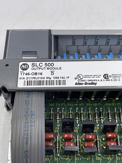 Used Allen-Bradley 1746-OB16 Ser D