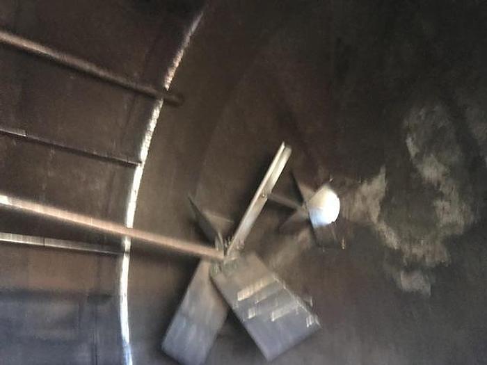 Refurbished 5,000 GALLON VERTICAL TANK - 316L S/S - 60 PSI