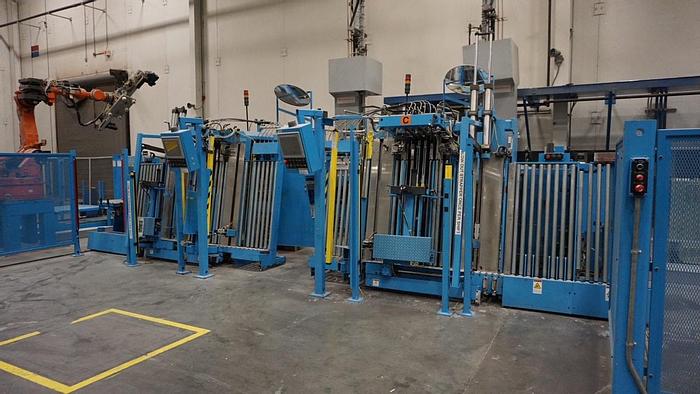 Used 2004 Quad Tech Vertical Log Stackers