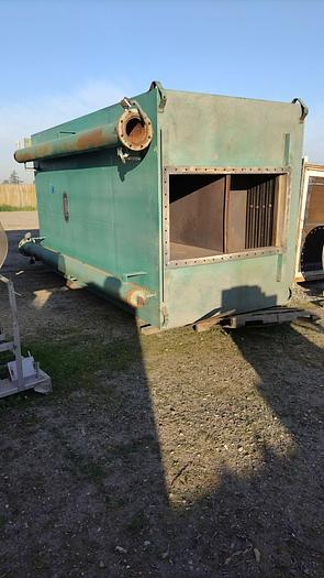 Used Heat Exchanger, Air, 2,528 SF, 550 deg F, Cain Industries #S744457